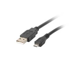 Кабель Lanberg USB 2.0 M — Micro USB M 1,8 м Black (5901969413687)