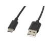 Кабель Lanberg USB 2.0 Type-A M — USB Type-C M 1,8 м Black (5901969413724)