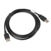 Кабель Lanberg USB 2.0 AM — USB 2.0 AF 1,8 м Black (5901969413748)