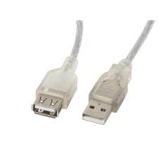 Кабель Lanberg USB 2.0 AM — USB 2.0 AF 1,8 м White (5901969413786)