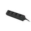 Подовжувач Lanberg 1,5 м 4 гнізда 230V PL Black (5901969414837)
