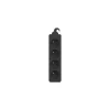 Подовжувач Lanberg 1,5 м 4 гнізда 230V PL Black (5901969414837)