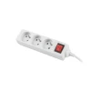 Подовжувач Lanberg PS1-03E-0300-W 3 м White (5901969415490)