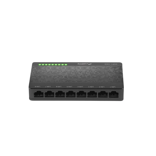 Комутатор Lanberg DSP1-1008 8 портів Gigabit (5901969415704)