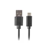 Кабель Lanberg USB 2.0 AM — USB Type-C M 0,5 м Black (5901969416237)