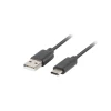 Кабель Lanberg USB 2.0 AM — USB Type-C M 0,5 м Black (5901969416237)