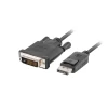 Кабель Lanberg DisplayPort — DVI-D 1,8 м Black (5901969416411)
