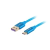 Кабель Lanberg USB 2.0 AM — USB Type-C M 1 м Blue (5901969416541)