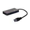 USB-хаб Natec Moth NHU-1342 4 порти USB 3.0 Black (5901969417173)