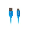 Кабель Lanberg Premium USB-A - USB-C 1 м Blue (5901969418194)