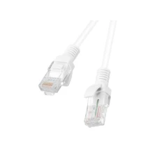 Патч-корд Lanberg PCU5-10CC-0200-W UTP cat. 5e 2 м White (5901969421064)