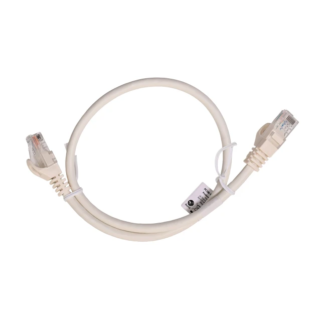 Патч-корд Lanberg PCU6-10CC-0050-W RJ45 UTP CAT.6 0,5 м White (5901969421231)