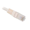 Патч-корд Lanberg PCU6-10CC-0050-W RJ45 UTP CAT.6 0,5 м White (5901969421231)