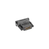 Відео-адаптер Lanberg HDMI (F) на DVI-D (M) Black (5901969421521)