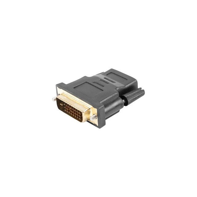 Відео-адаптер Lanberg HDMI (F) на DVI-D (M) Black (5901969421521)