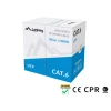 Мережевий кабель Lanberg Cat 6 UTP Solid CU CPR 305 м Gray (5901969421804)