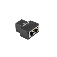 Адаптер Lanberg RJ45 на 2x RJ45 екранований (5901969423808)