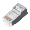 Коннектор Lanberg RJ45 проходной Cat.5E FTP 100 шт (5901969423976)