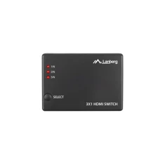 Перемикач Lanberg HDMI 3 на 1 з портом Micro USB (5901969424331)