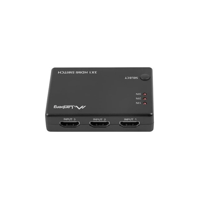 Перемикач Lanberg HDMI 3 на 1 з портом Micro USB (5901969424331)