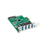 Плата розширення Lanberg PCE-US3-004 PCI-E x1 4x USB 3.1 Gen1 Low Profile (5901969424539)