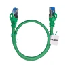 Патч-корд Lanberg S/FTP Cat.6A 0.5 м LSZH CCA Green (5901969424614)
