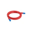 Патч-корд Lanberg Cat.6A S/FTP LSZH CCA 0.5 м Red (5901969424621)