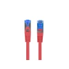 Патч-корд Lanberg Cat.6A S/FTP LSZH CCA 0.5 м Red (5901969424621)
