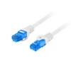 Патч-корд Lanberg S/FTP Cat.6A 1 м LSZH CCA Gray (5901969424713)