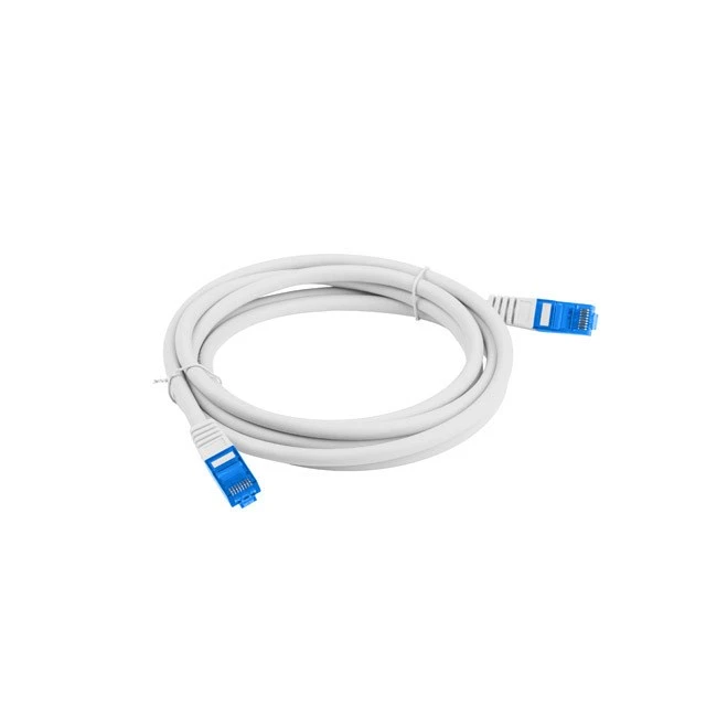 Патч-корд Lanberg S/FTP Cat.6A 3 м LSZH CCA Gray (5901969424959)