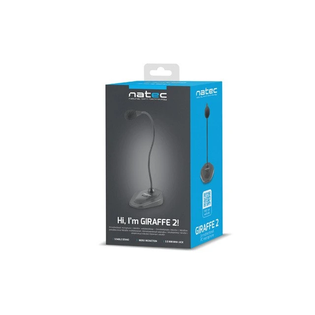 Мікрофон Natec Giraffe 2 NMI-1563 Black (5901969425345)