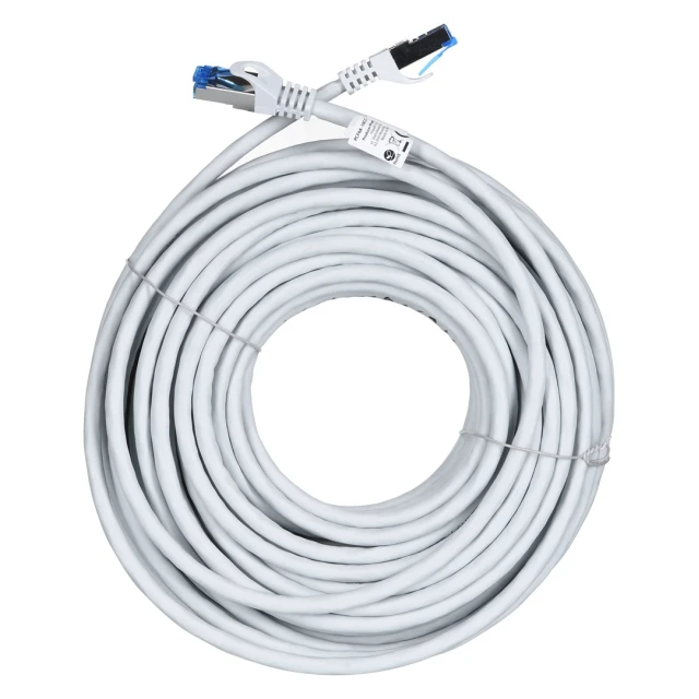 Патч-корд Lanberg S/FTP Cat.6A 20 м LSZH CCA Gray (5901969427349)