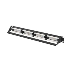 Патч-панель Lanberg PPUA-1024-B 24 порти 1U 19