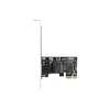 Мережева карта Lanberg PCE-1GB-201 PCI-E 1x RJ45 1 Гбіт/с RTL8111C Low Profile (5901969433920)