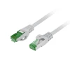 Патч-корд Lanberg S/FTP Cat.7 2 м Gray LSZH CU (5901969434200)
