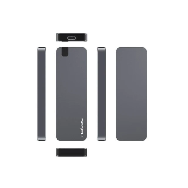 Зовнішній корпус Natec Rhino для SSD M.2 NVMe алюмінієвий (5901969435429)