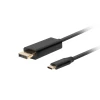 Кабель Lanberg USB Type-C M — DisplayPort M 1 м 4K 60Hz Black (5901969436808)