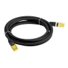 Патч-корд Lanberg Cat.6A S/FTP LSZH CU 2 м Black (5901969437003)