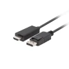 Кабель Lanberg DisplayPort (M) v1.1 на HDMI (M) 3 м (5901969438727)