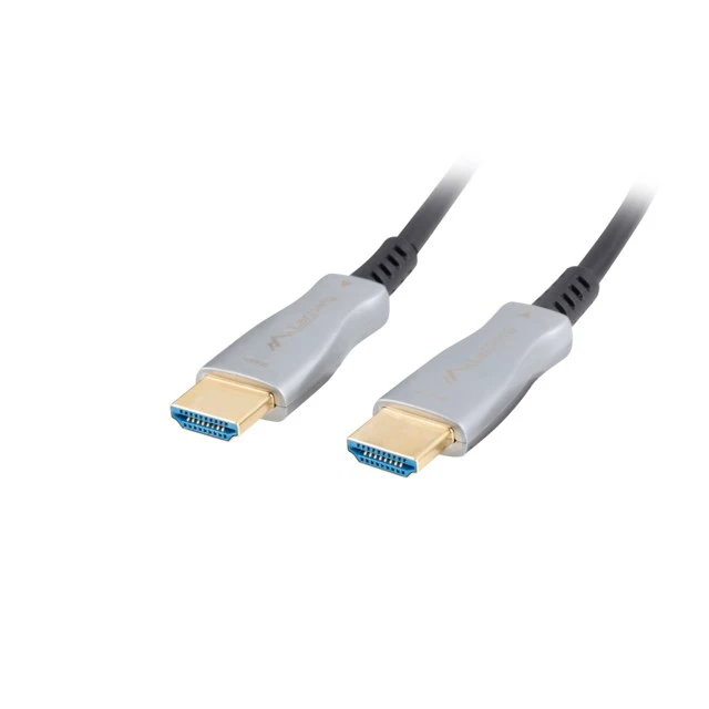 Кабель Lanberg HDMI (M) на HDMI (M) v2.0 10 м оптический AOC Black (5901969440881)
