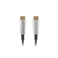 Кабель Lanberg HDMI (M) на HDMI (M) v2.0 10 м оптичний AOC Black (5901969440881)