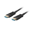 Кабель Lanberg HDMI (M) на HDMI (M) v2.1 10 м оптический AOC Black (5901969440898)