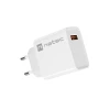 Мережевий зарядний пристрій Natec Ribera USB-A 18 Вт White (5901969443066)