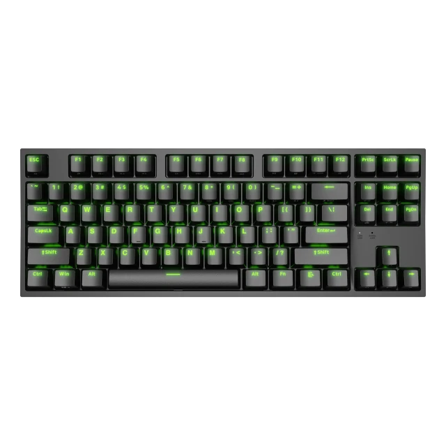 Клавіатура Genesis Thor 404 TKL ігрова USB US розкладка Black (5901969443196)