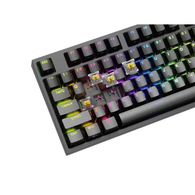 Клавіатура Genesis Thor 404 TKL ігрова USB US розкладка Black (5901969443196)