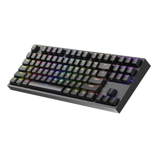 Клавіатура Genesis Thor 404 TKL ігрова USB US розкладка Black (5901969443196)