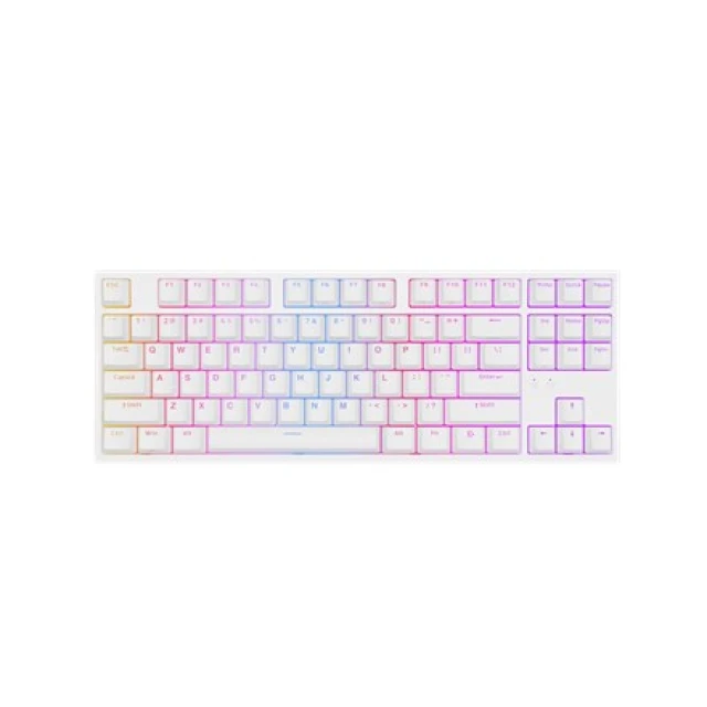 Клавиатура Genesis Thor 404 TKL игровая USB US раскладка White (5901969443202)