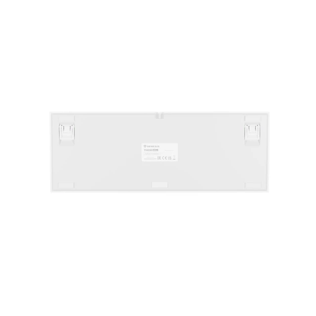 Клавиатура Genesis Thor 404 TKL игровая USB US раскладка White (5901969443202)