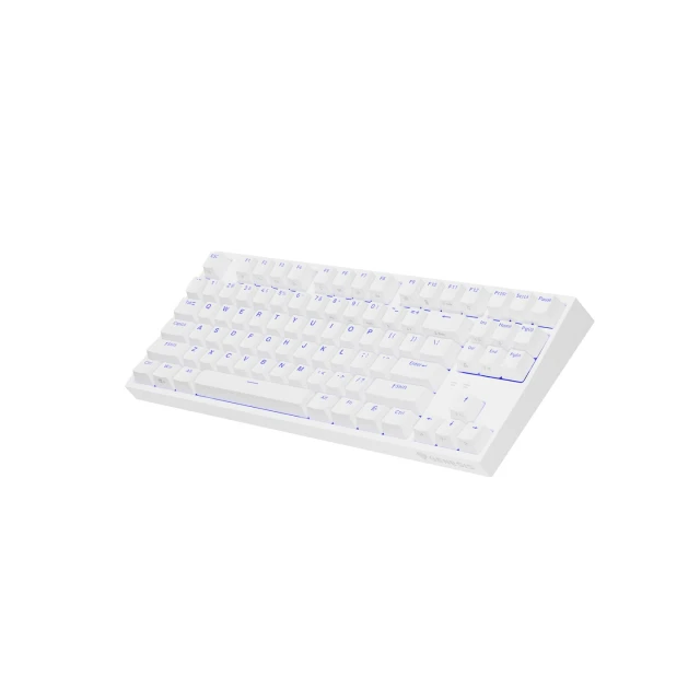 Клавиатура Genesis Thor 404 TKL игровая USB US раскладка White (5901969443202)