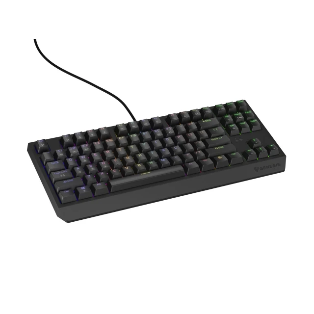 Клавіатура Genesis Thor 230 TKL ігрова USB US розкладка Black (5901969443271)